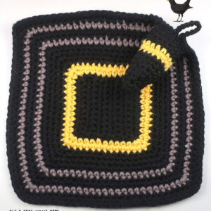 Topflappen 046-A »Amsel«